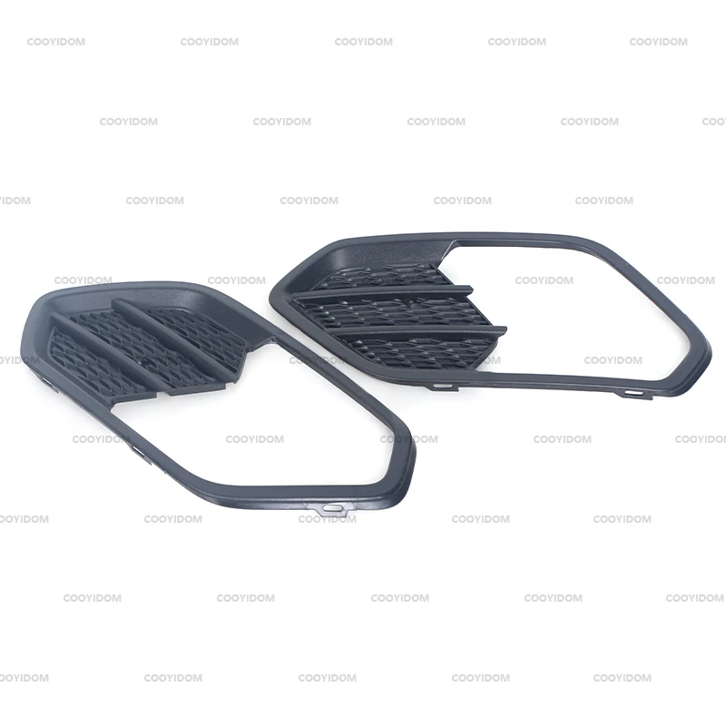 Auto Front Stoßstange Nebel Licht Lampe Rahmen Grille Abdeckung Für Ford Escape Kuga 2017 2018 2019 Chrom Front Nebel Licht Trim Abdeckung – Detail 3