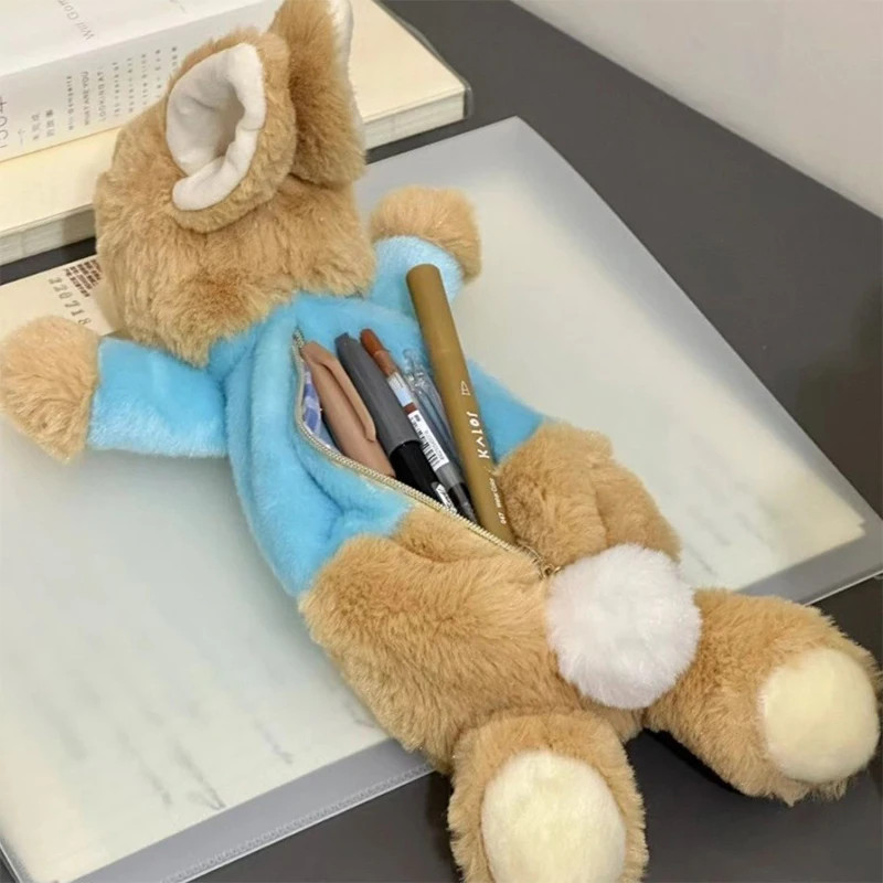 لطيف أفخم أرنب مقلمة طالب القرطاسية اللوازم المدرس...