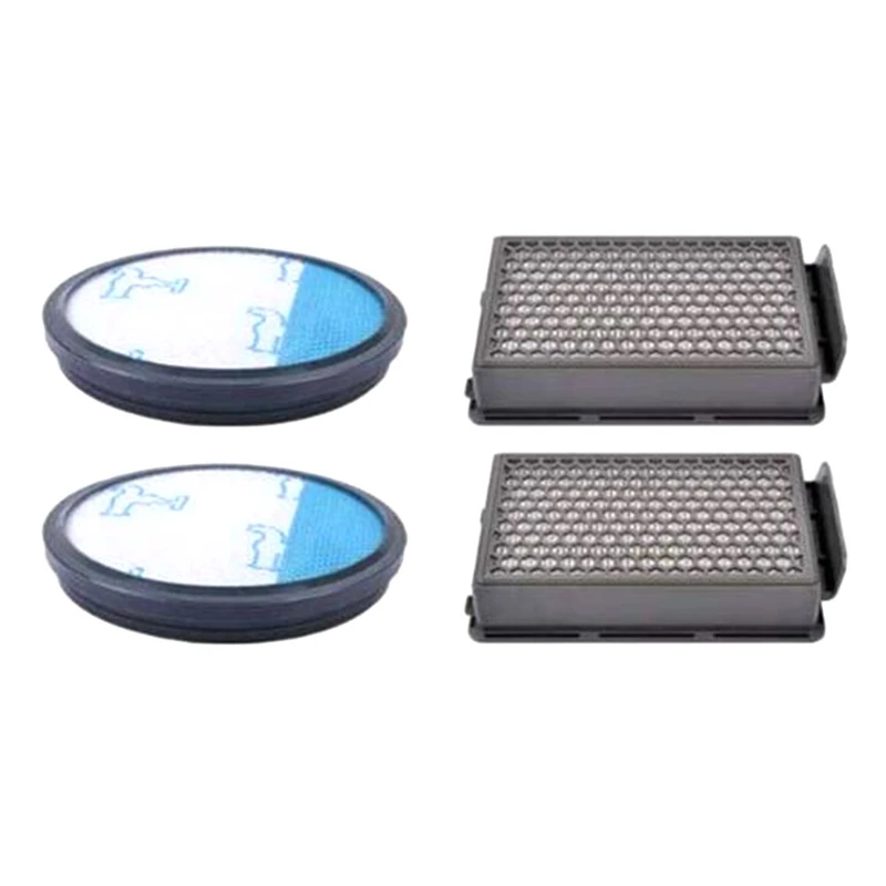 Ad-4 Pcs Kit Filtro Per Aspirapolvere Filtro Lamellare Filtro Di Protezione Del Motore Per Rowenta Compact Power Cyclonic Ro3731Ea