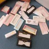 500pcs small batch customization Eyelash box Glue box Perfume box paper box 3D mink false eyelashes eye makeup your own brand 3