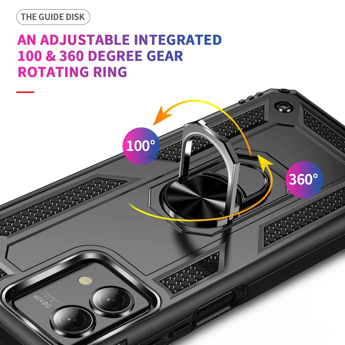 Shockproof Dual Layer Hard Cover Phone Case