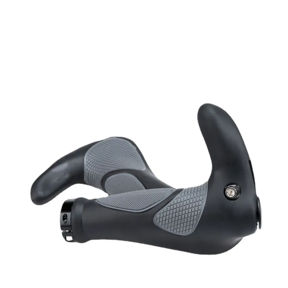 Bicycle Handlebar Grips, Mountain Bike Grips Non-slip Rubber Ergonomic Design, Urban Bicycles Grips, Suitable for 22.2mm 1 Pair