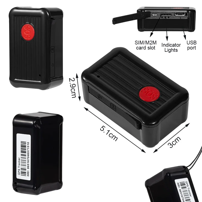 EC11 Portable tracker with long standby time For Kids Car Dog Cat animals ST-905 With Very precise positioning TK905 gps tracker gps locator anti lost tracker