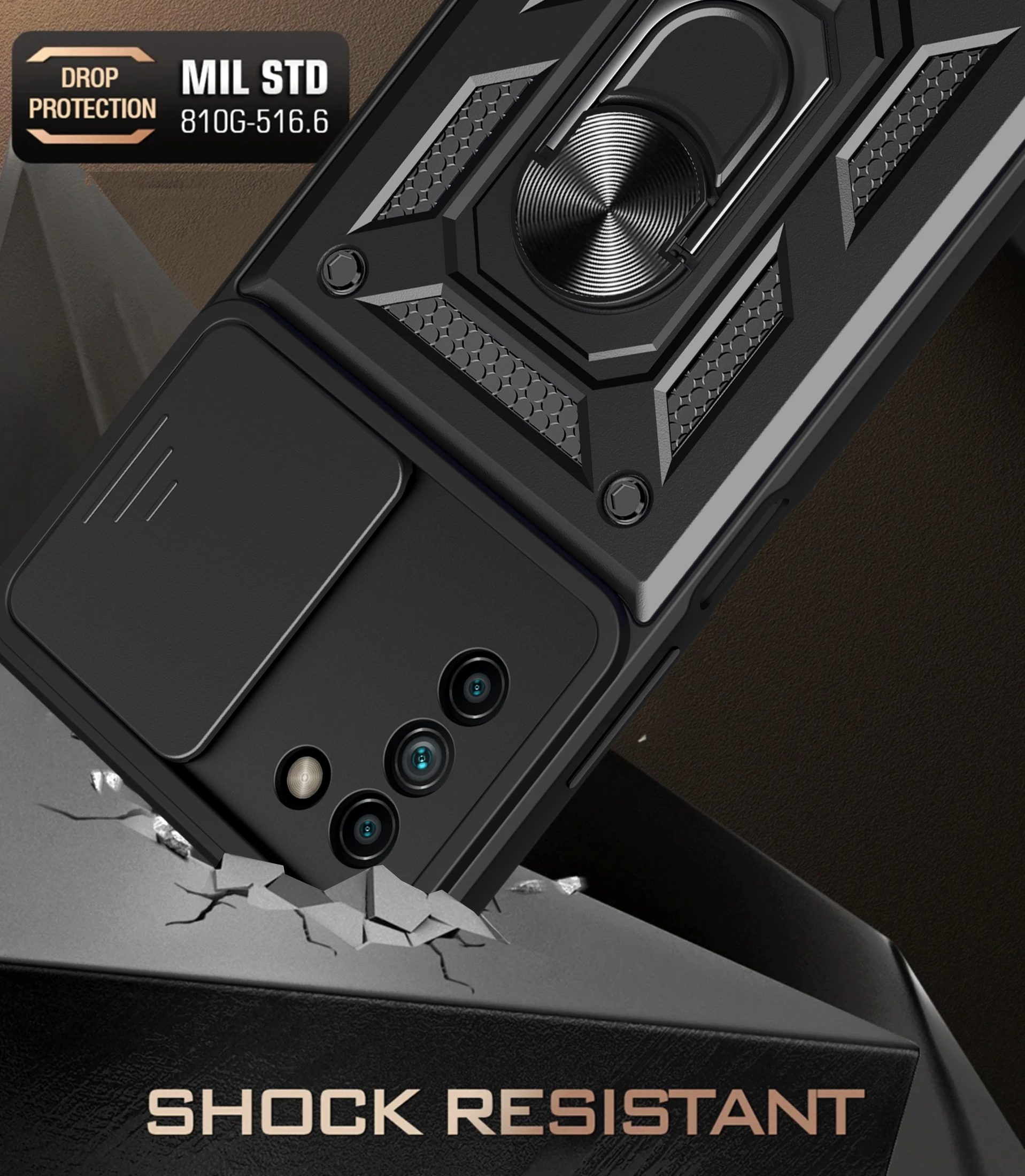 Ultimate Shockproof Armor Case with Camera Lens Protection