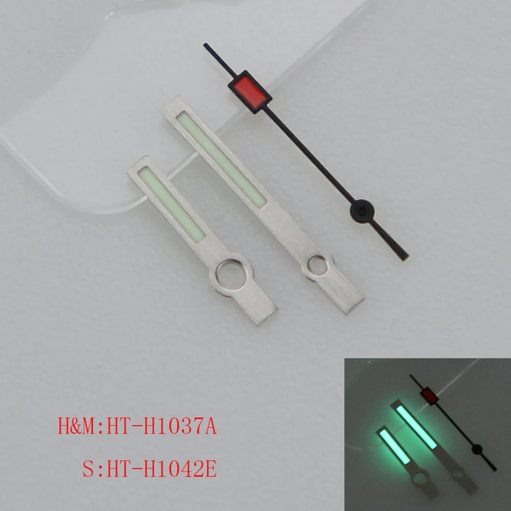 Mods Watch Brushed Super C3 Green Luminous Fit NH34 35 36 38 70 Movement SKX007 Watch Hands