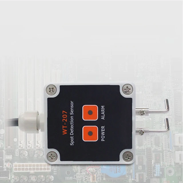 Water Leakage Detector Alarm Sensor NO NC Normal Open Close Relay Output For Power Distribution Room DC 12V 5