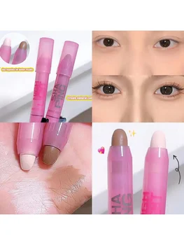 Heallor 3D Facial Shaping Contour Pen Cream Makeup Highlight Stick High Gloss Brightening Natural Nose Shadow Repair Facial Flat - Thumbnail 7