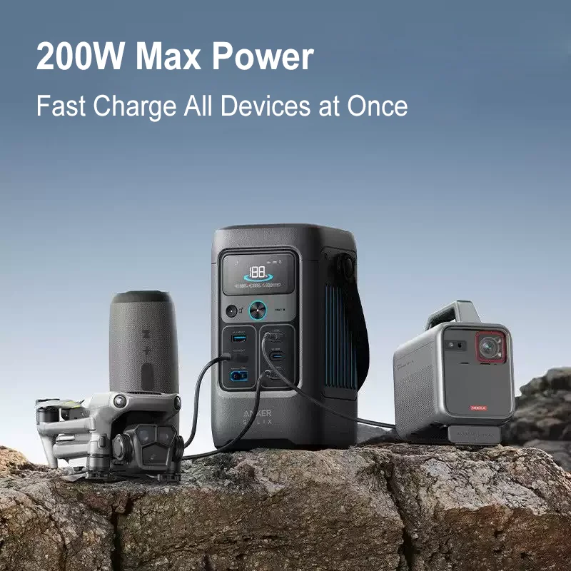 Anker SOLIX C200 DC Power Bank Station 60000mAh 192Wh