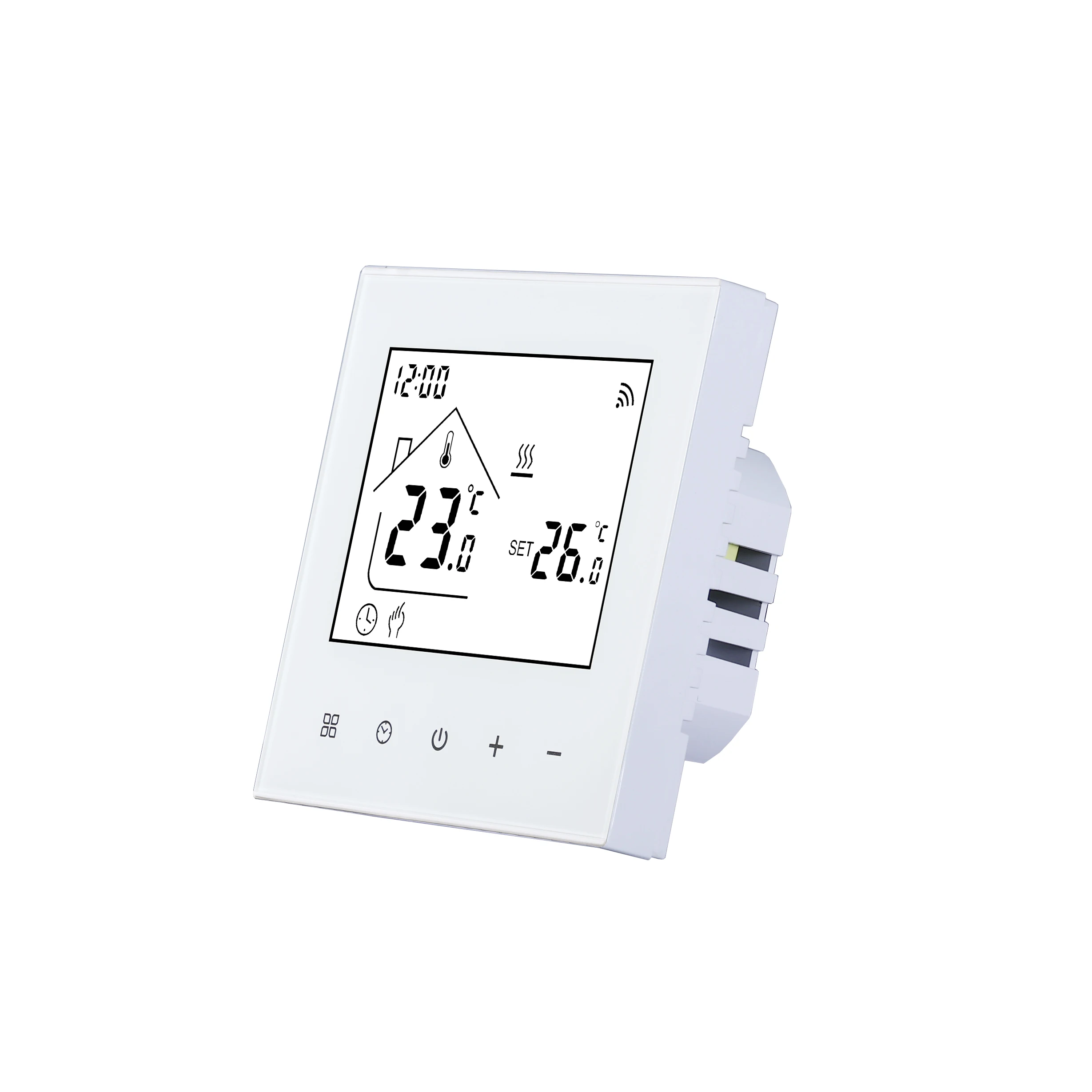 M4AHGB Wifi Smart Heating Thermostat LCD Display Voice Control Alexa Tuya Alice/ Electric/Water Floor Temperature Controller electric thermostat