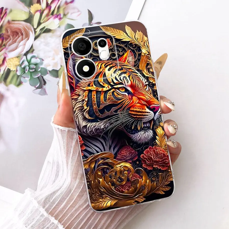 Luxury Dragon Printed Soft Silicone Protective Cover