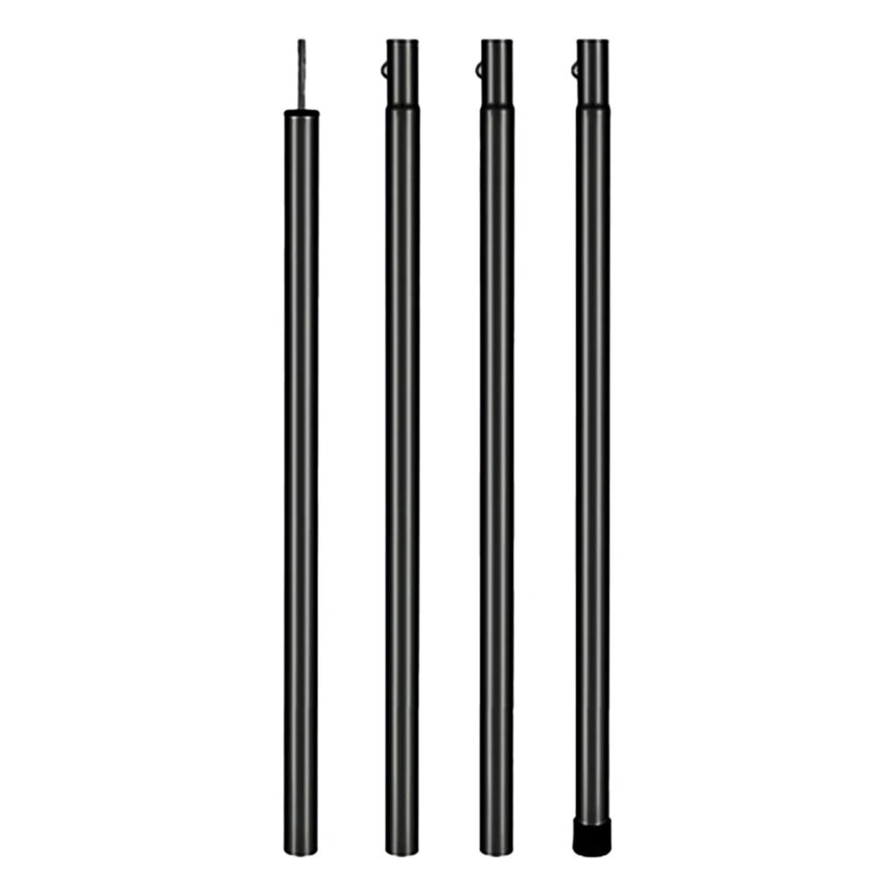 Portable Iron Camping Canopy Awning Support Pole