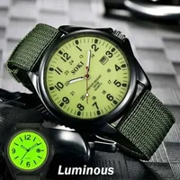 Montre pour homme, marque de luxe de haute qualité, montres à quartz pour homme, bracelet en toile lumineux, Relogio Masculino, montre de mode masculine, Reloj 3