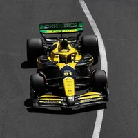 1:43 Bburago Mclaren MCL38 Monaco Grand Prix F1 2024 F1 Alloy Miniature Diecast Model #4 #81 Lando Norris ﻿F1 Alloy Car Toy Gift 1