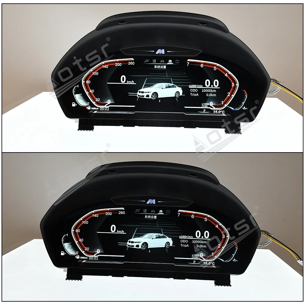 XTevu LCDスクリーンメーター、12.3インチデジタルクラスター