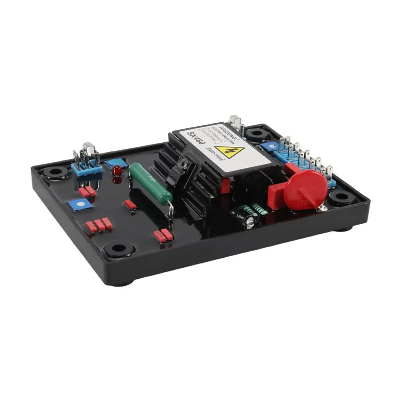 AVR SX460-A SX 460-A 460 레드 커패시터 소프트 글루 포함 더 나은 품질의 액세서리 발전기용 자동 전압 조정기
