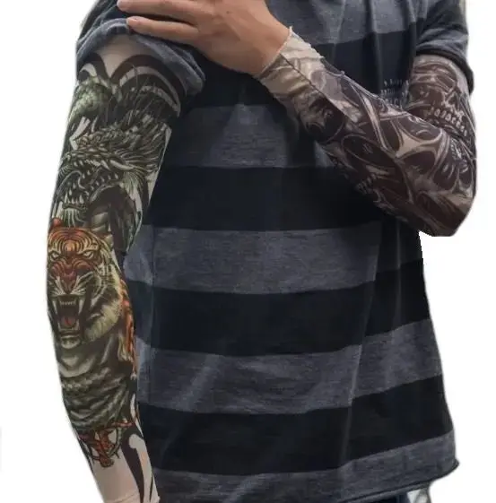 

200PCS body sunscreen flower arm ice protection arm sleeve gloves men's cuff