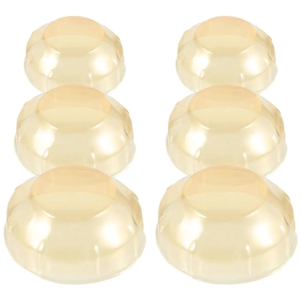 6 Pcs Smoke Detector Cover Flexible Dust Machine Plate Alarm Smoking Washing Fire Safety