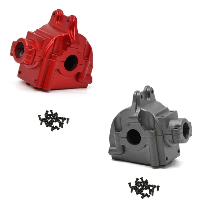 B96A-Metal Wave Box Gear Box Shell Cover Differential Housing 144001-1254 For Wltoys 144001 1/14 RC Car Parts