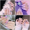 Nail Gel Set Acrylic Nails Kit With LED Lamp Dryer Semi Permanent Gel Varnish Set Professional Nail Art Tools Kit Manicure Set 6