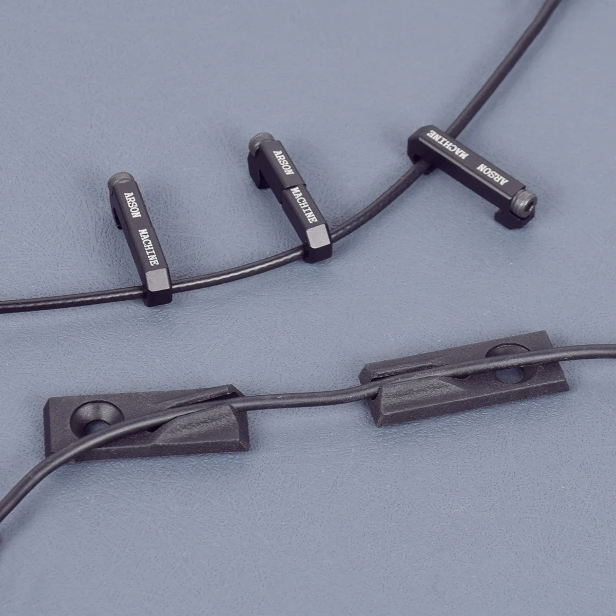 Wire Guide M-LOK Switch Cable Clip System M300 M600 PEQ Light Cable Management Picatinny Rail 3PCS