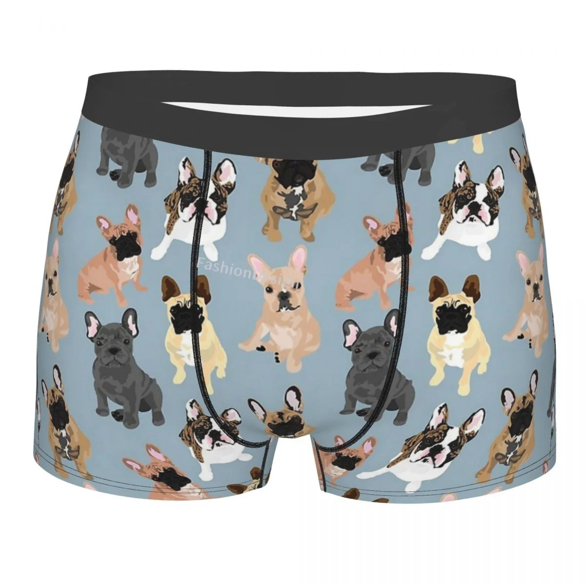 

French Bulldog Frenchie Underpants Homme Panties Man Underwear Sexy Shorts Boxer Briefs