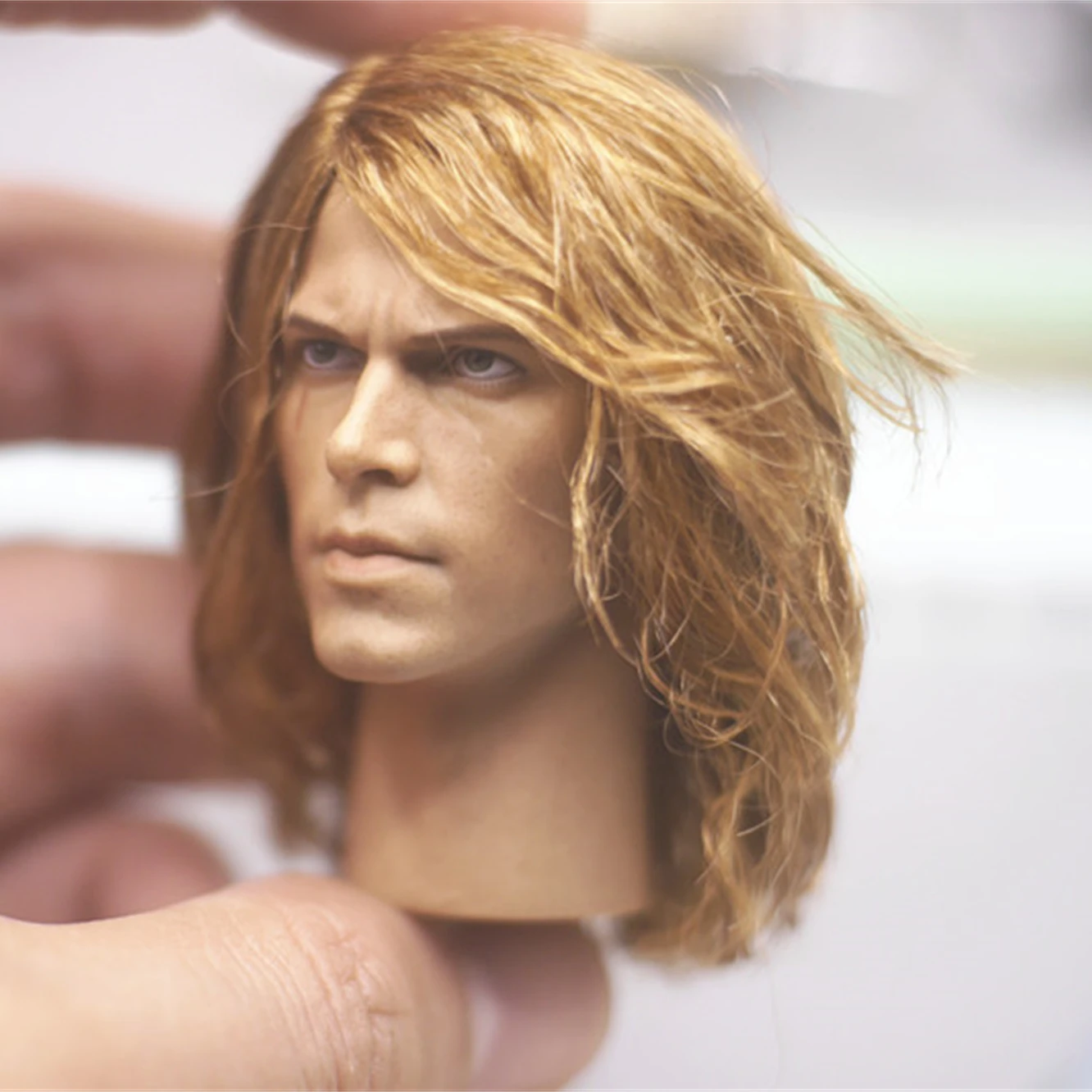 1/6 Plant Hair Anakin Skywalker Head Sculpt Normal Head Model Fit For 12''  Coomodel Action Figure - Military Action Figures - AliExpress