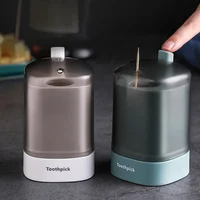 Toothpick Box Detachable Tooth Pick Storage Dispenser Automatic Pushtype Toothpick Holder Box Table Decoration Toothpick Holder 1