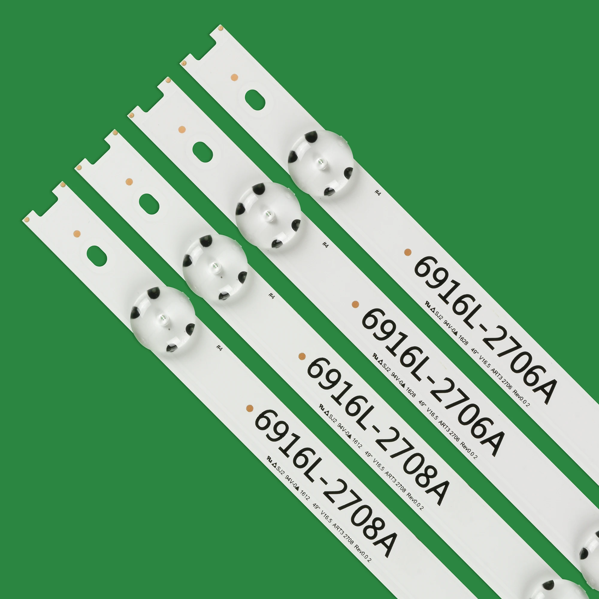 Tira Retroiluminação Led Lâmpada para lg 49lh510t 49lh510y 49lj510m 49lj5100 49uh650v 49uh656v 49uh664v 49uh668v 49uh676v 49lf510t-da - Imagem 2
