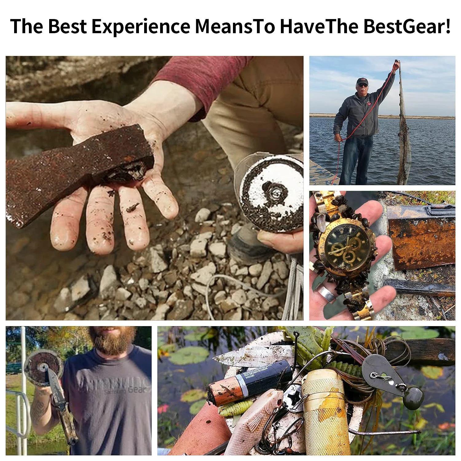 N52 Salvage Magnet Heavy Duty Fishing Search Magnet 4