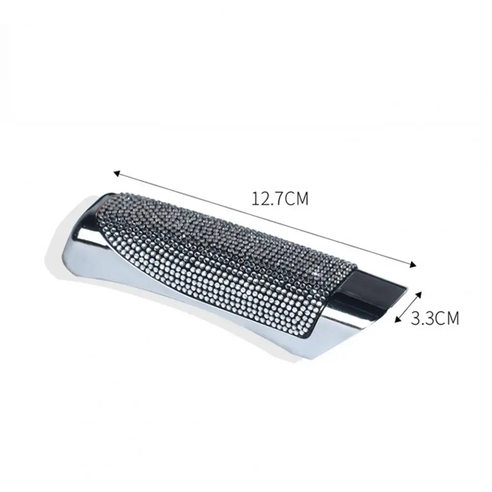 Hand Brake Cover,Car Interior Accessories Universal Crystal Car Handbrake Covers Anti-slip Auto Gear Shift Collars Diamond Car Bling for Woman