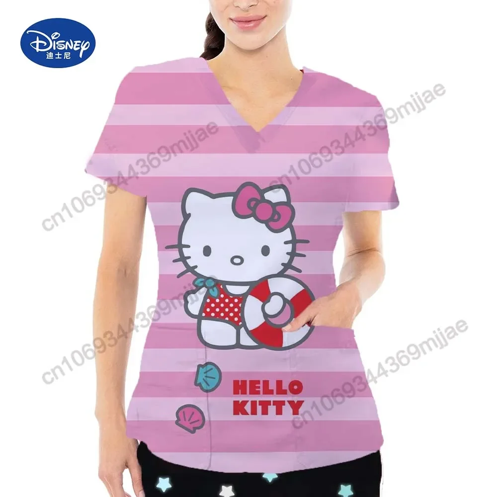 

Футболка женская с V-образным вырезом, Повседневная модная футболка, Y2k, уличная одежда, лето 2023