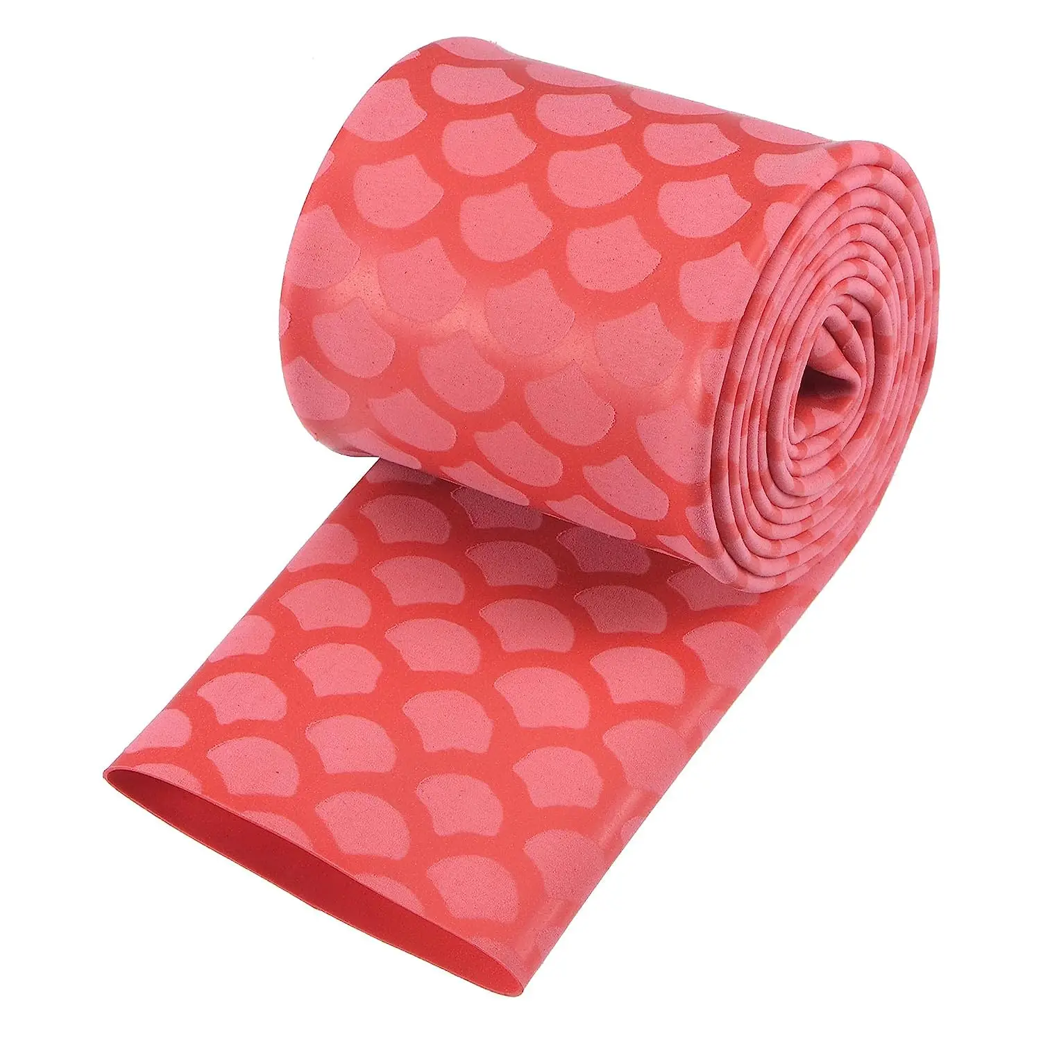 

Keszoox Heat Shrink Wrap Tubing Sleeve for Fishing Rod Grips Handle, 56mm Flat 3.3ft 2:1 Ratio Red