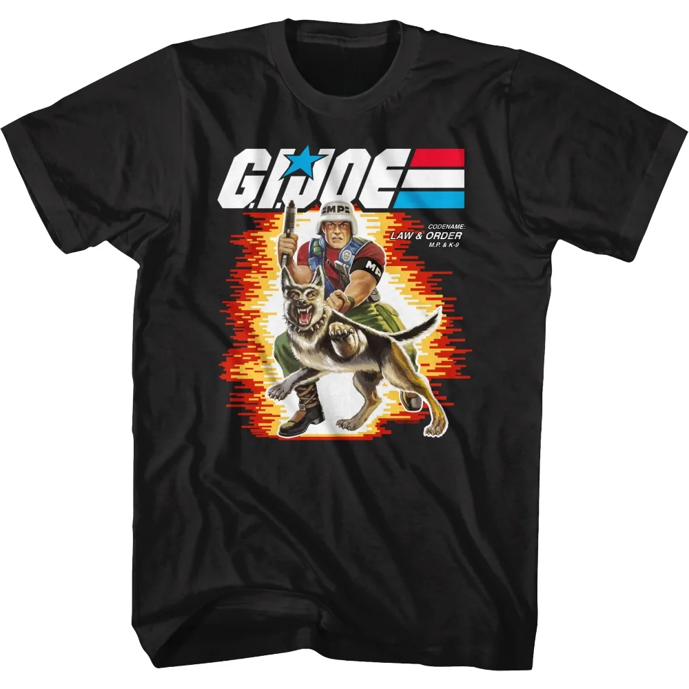 Box Art Law And Order Gi Joe T-Shirt