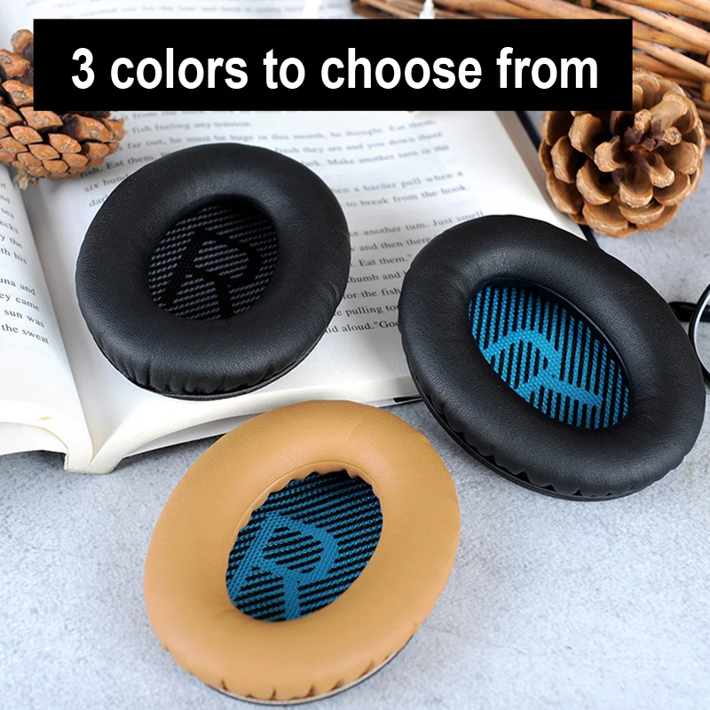 Protein Leather Earpads Cushions For Headphone Replacement
