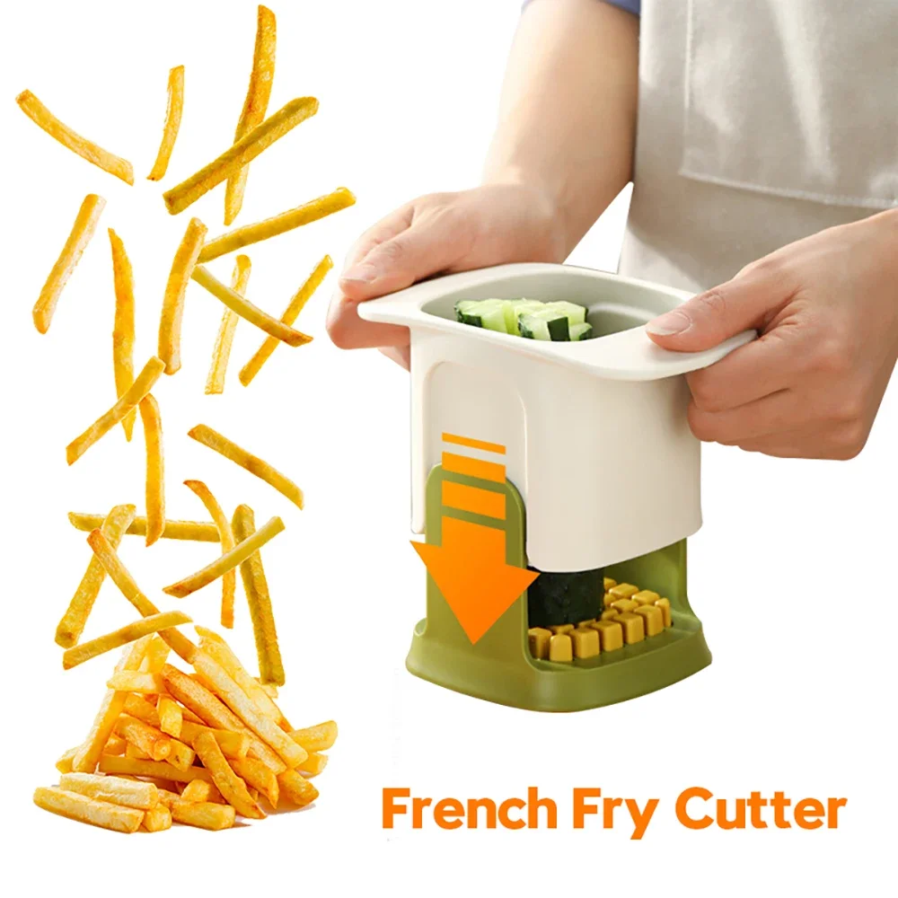 Multifunctional Vegetable Chopper Household Hand Pressure Onion Dicer  Kitchen Tools Cucumber Potato Slicer French Fries Cutter - AliExpress