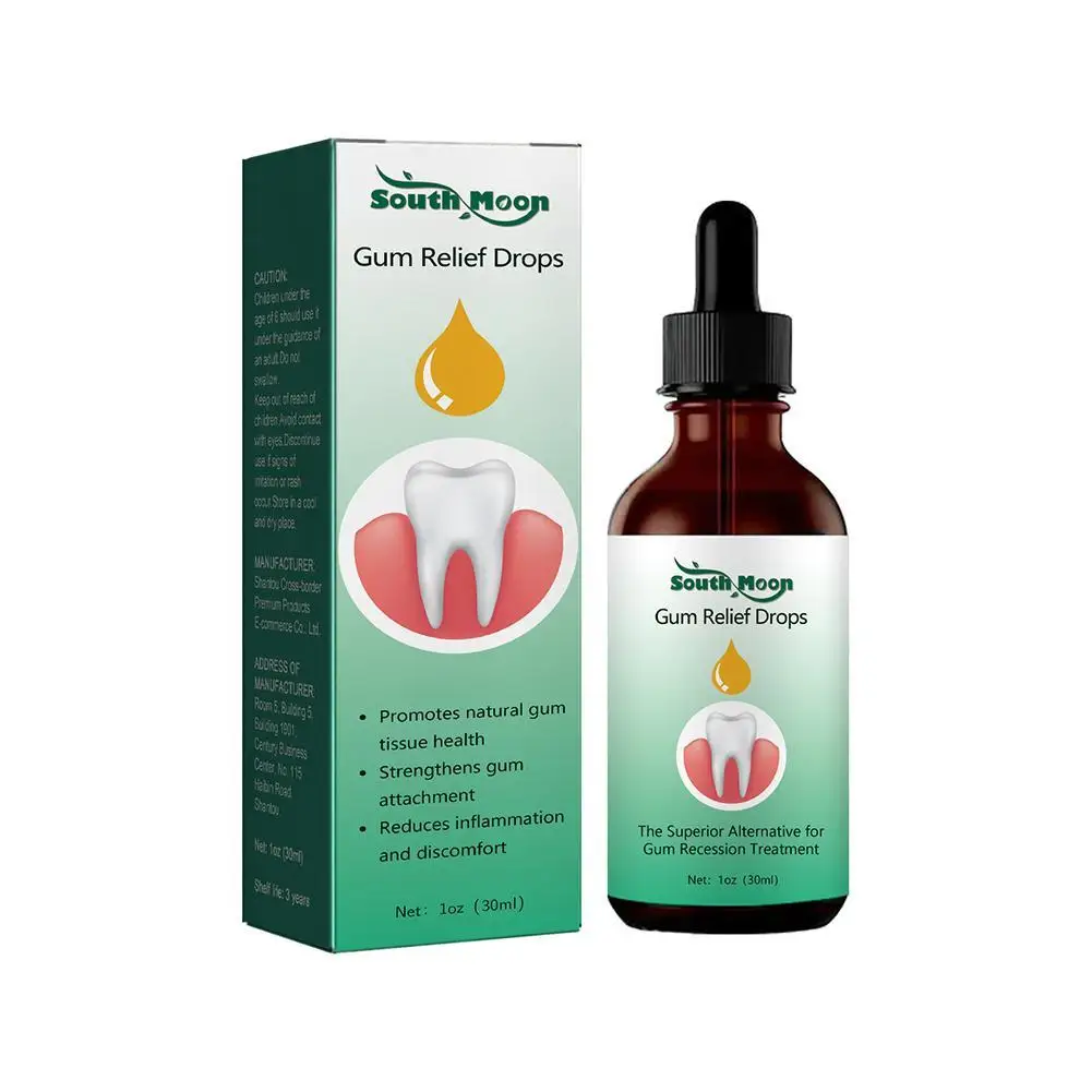 

30ml Dentizen Gum Regrowth Drops Relieve Mouth Periodontal Gum Pain Treatment Bad Breat Antibacteria Oral Clean Care new