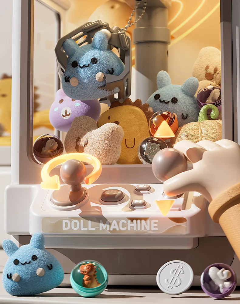 Doll Catcher Atm Claw Machine – 2-In-1 Toy Grabber &Amp; Pretend Play Bank Fun