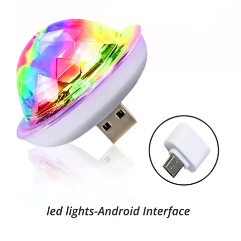 Dj Lamp Led Bar Night Light LED RGB Disco Lights Stage Lighting Projector Welcome Light Micro Crystal Ball Sound Party Light