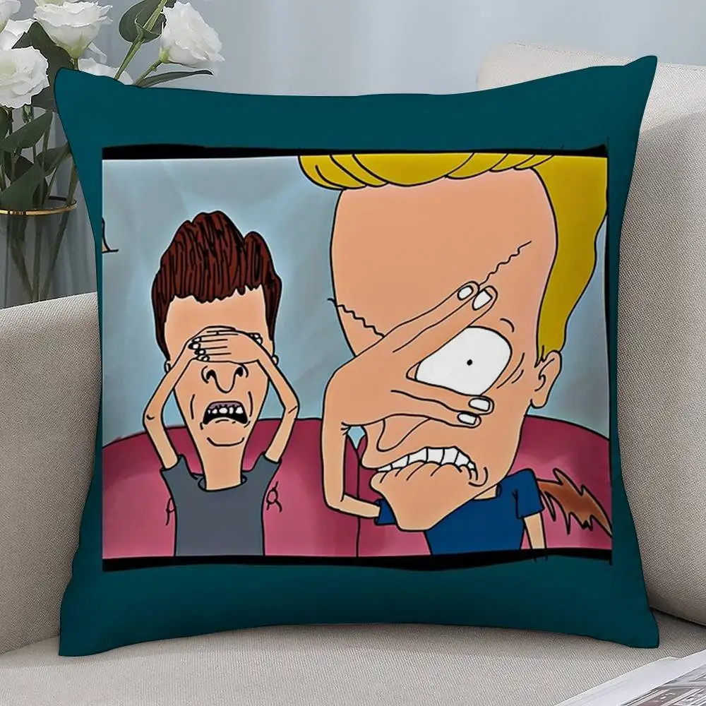 Funny B-Beavis and BUTT-HEAD Pillow Case image 7