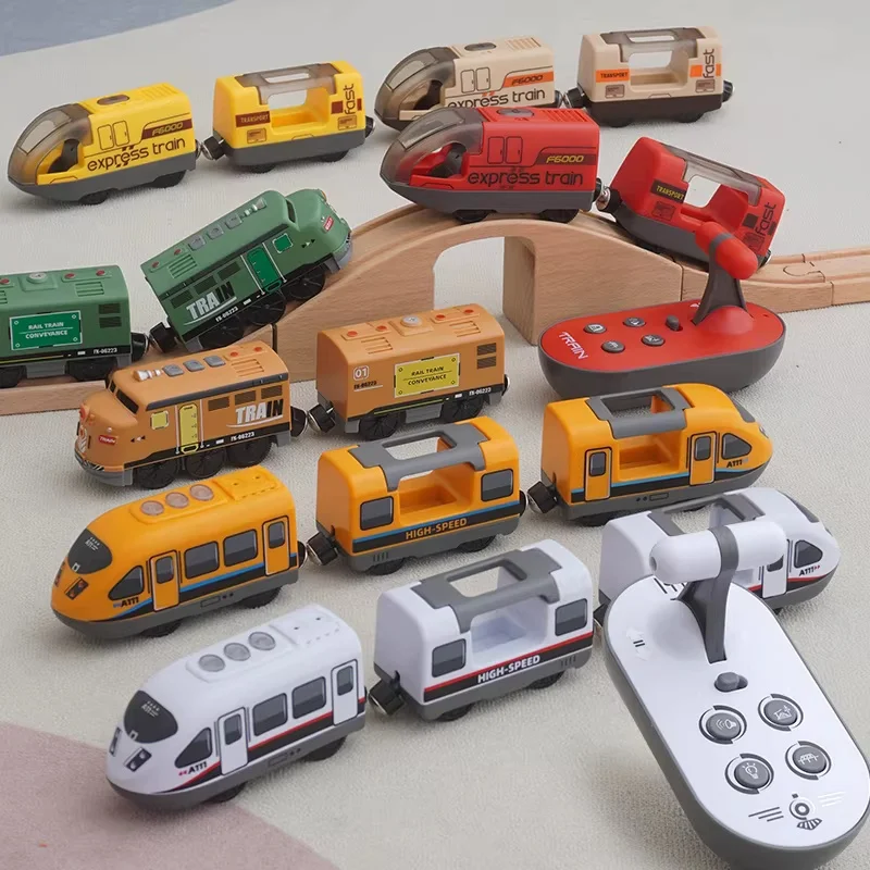 Deluxe Remote Control Electric Train Toy Set