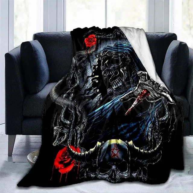 Hot sale blanket -Thick double-layer plush 3D digital printing blanket tree (D63)(4BM)