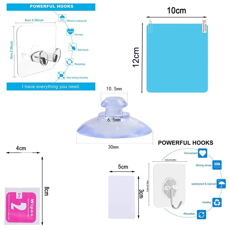 Acrylic Fogless Shower Mirror Image 13