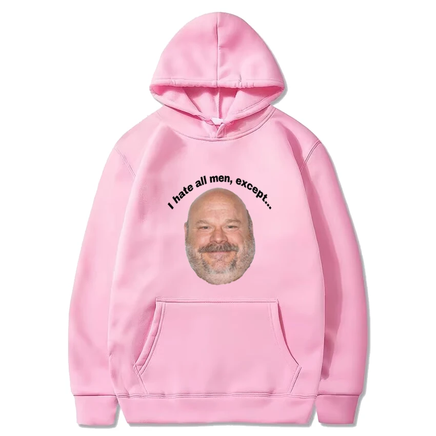 I Hate All Men Except Bertram Funny Hoodie Men Women oversized hip hop Pullover Long sleeve Fleece Loose Sweatshirt with hood
