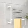 Towel Rack Bathroom Accessories Sets Kitchen Wall Shelf Without Drilling Mounted Organizers Storage Stainless Bath Shelves 1
