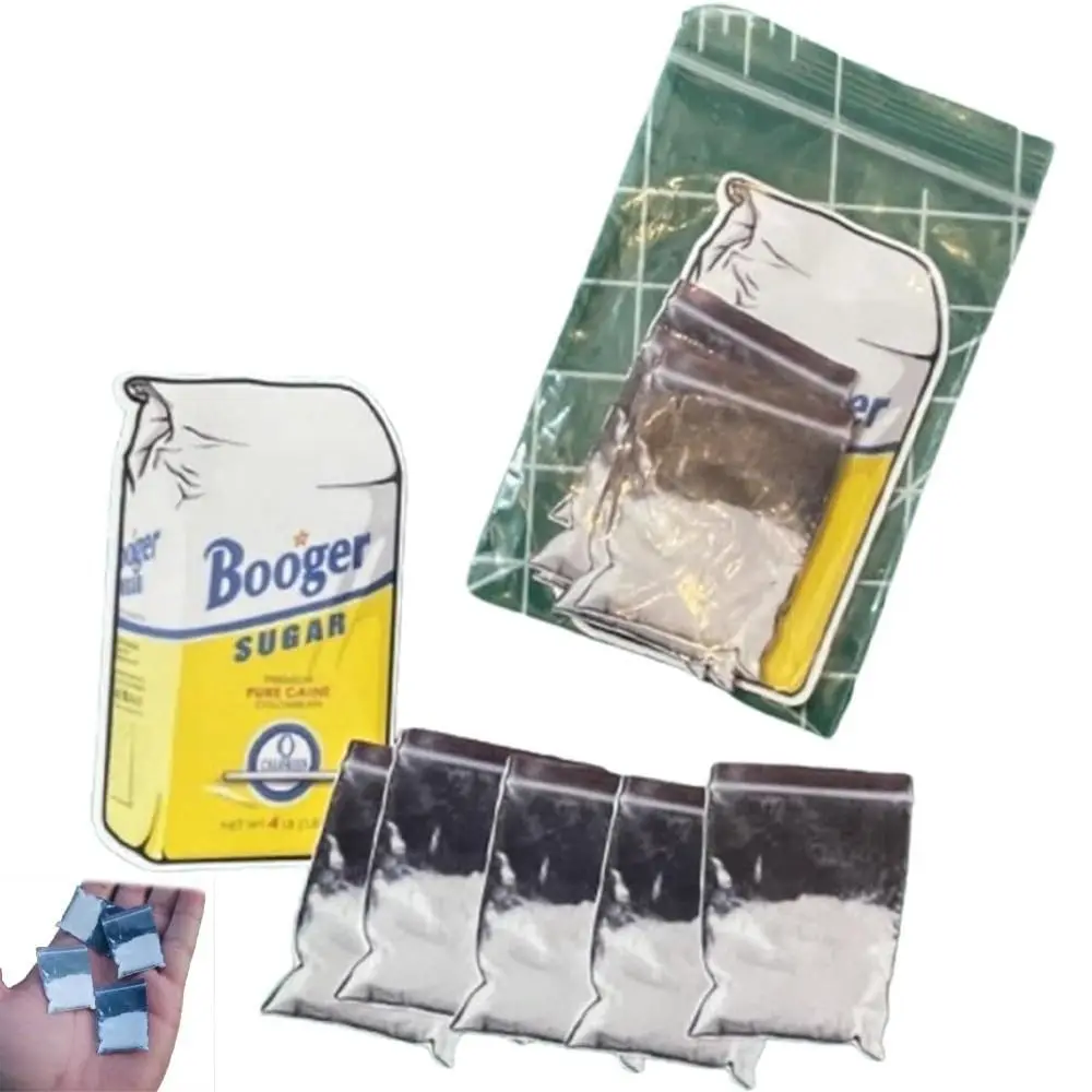 DIY prank stickers creative paper funny coke bag stickers scratch resistant little blow baggie joke adults