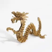 

Dragon 3d Paper Model Assembled Animal Paper Crafts Chinese Zodiac Dragon Parent-child Education