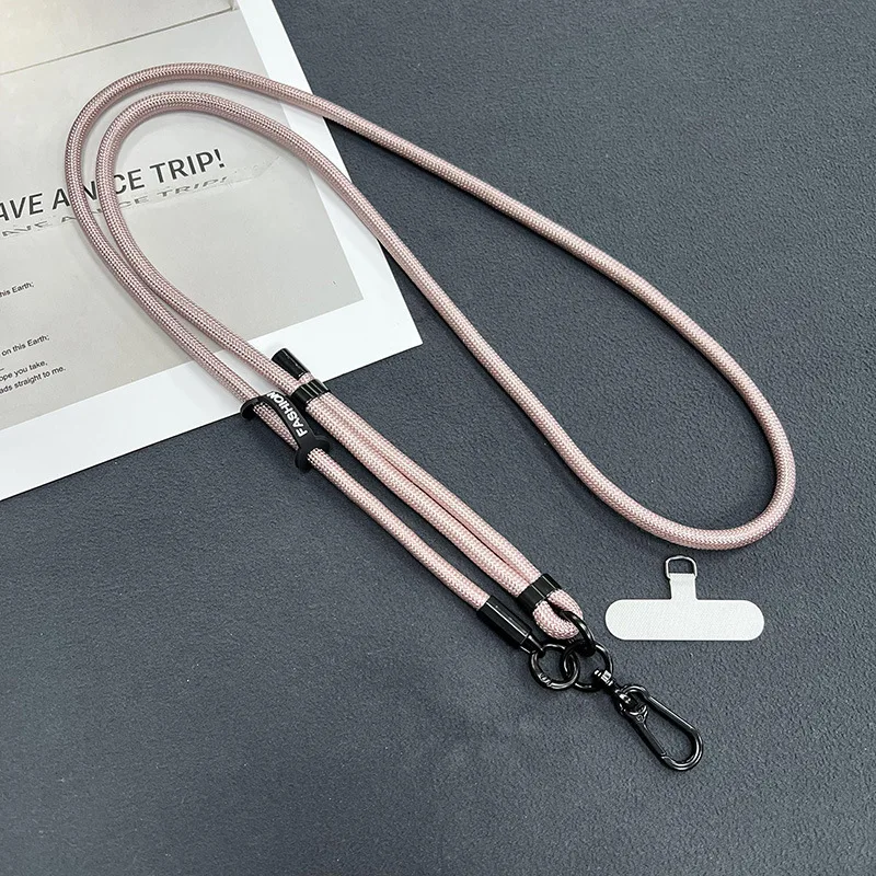 Versatile Crossbody Adjustable Phone Lanyard Strap with Detachable Neck Cord, 150cm