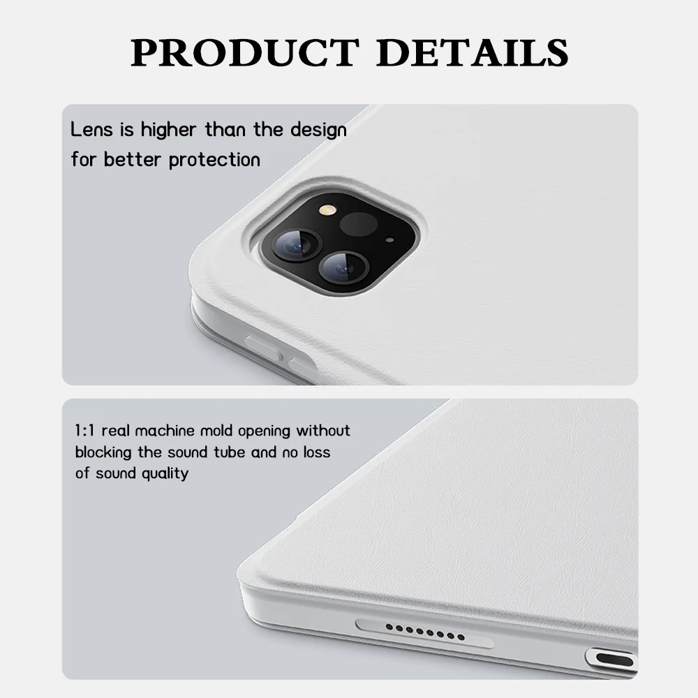 Acrylic Clear Y-Fold Stand Protective Tablet Case