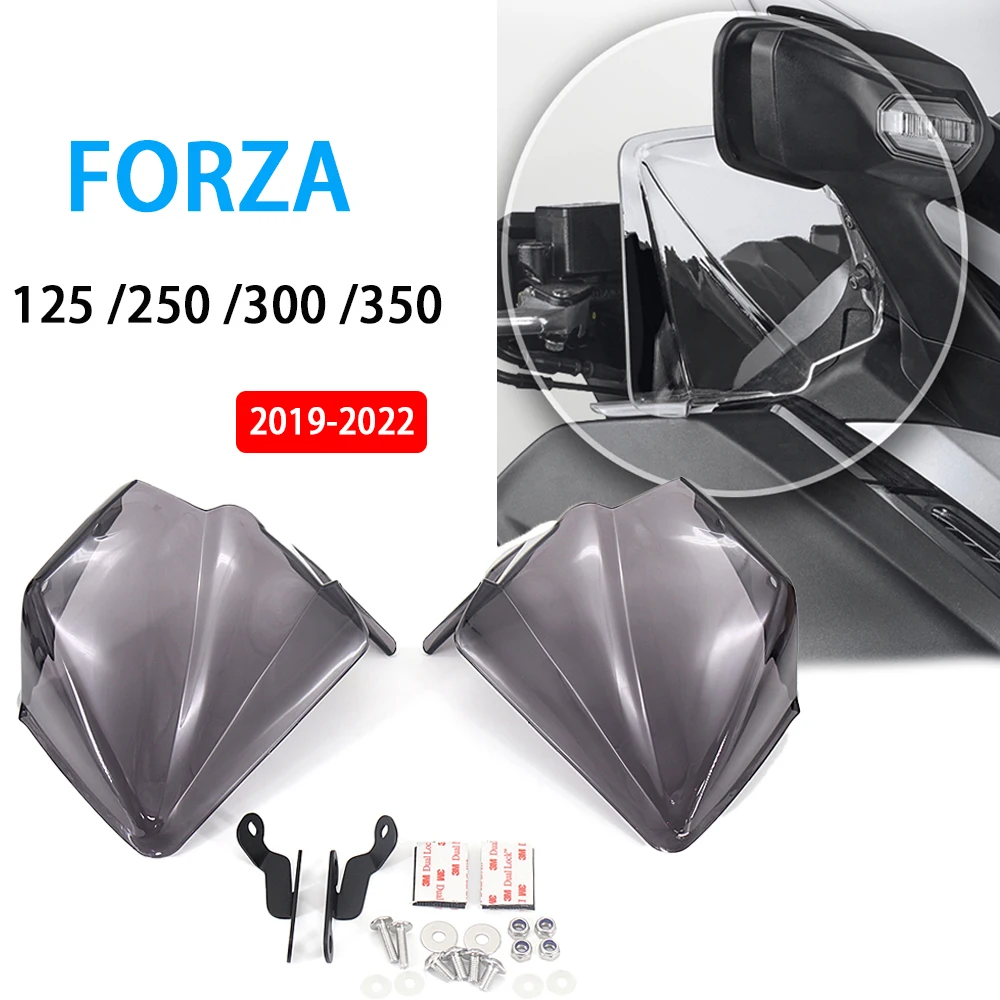 

Новинка для Honda Forza 125 250 300 350 2019 2020 2021 2022 защитные накладки, ветрозащитные дефлекторы, запчасти для мотоциклов, передние панели лобового стекла