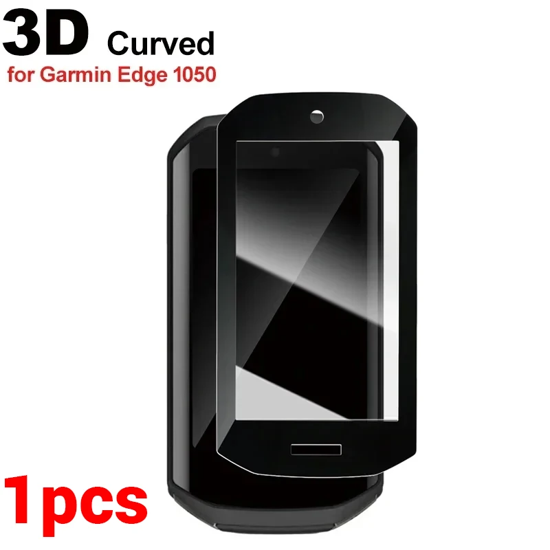 3D Curved Tempered Glass Screen Protector for GPS Bicycle Stopwatch – Anti-Scratch Film (1-3 Pack)